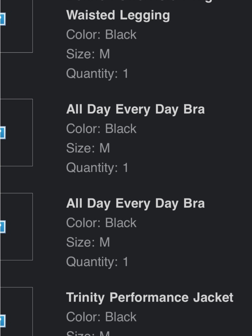 Fabletics Black V-Neck Low Impact Sports Bra - Picture 8 of 8